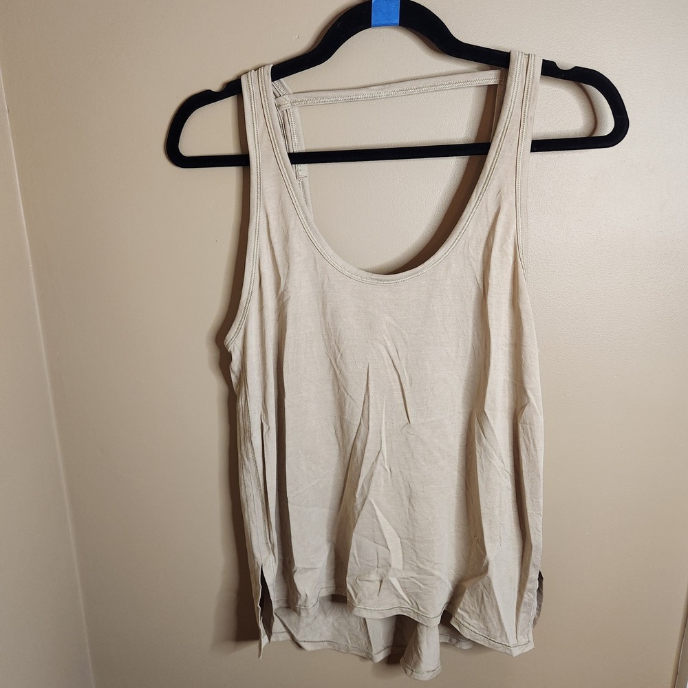 Lululemon Ease of it Tank Top Trench Size 4 W1DPMS